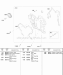 Gear Housing Diagram and Parts List for 588447-0223-E2  Briggs and Stratton Engine